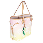 Louis Vuitton Light Pink Monogram Giant Canvas By The Pool Neverfull MM