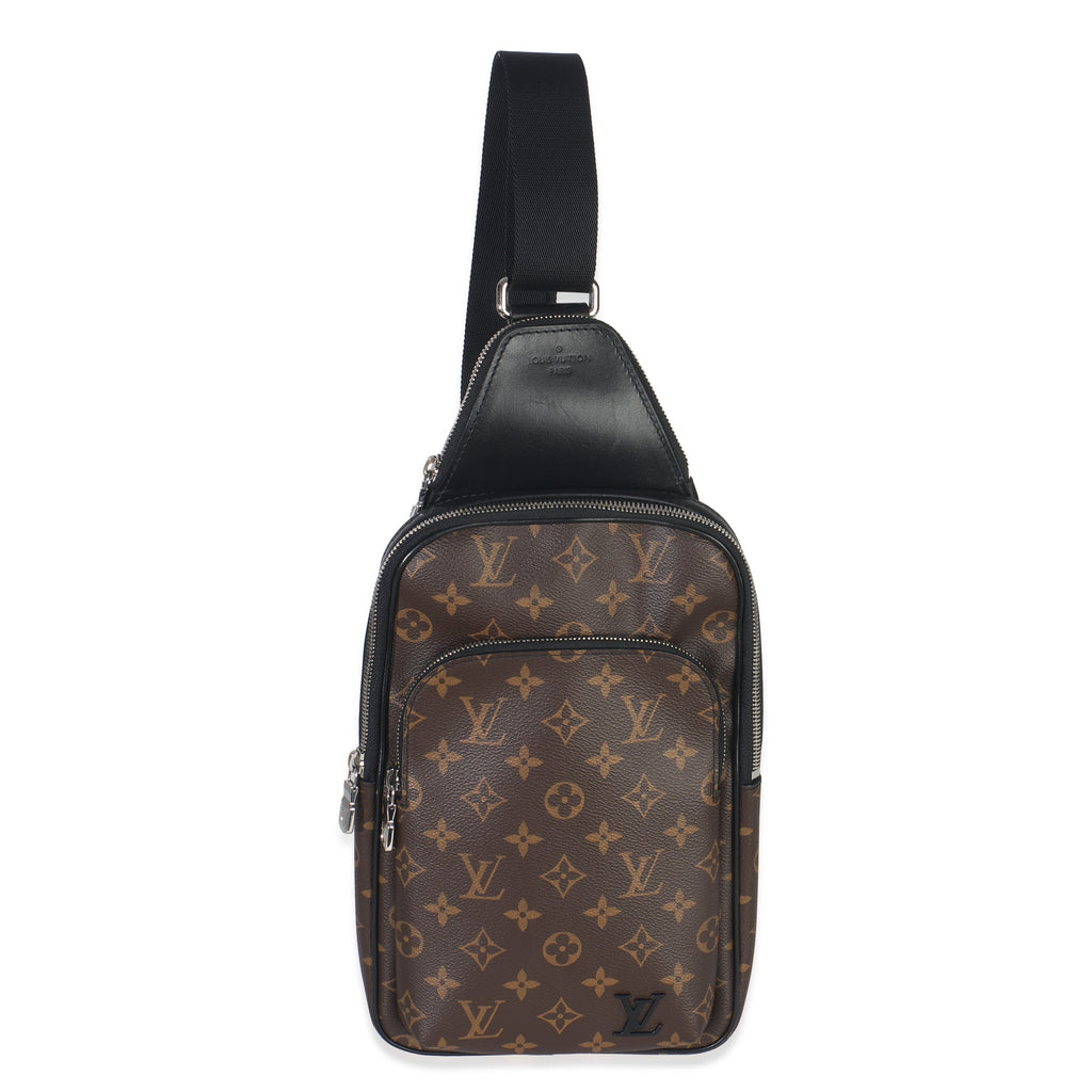 Louis Vuitton Monogram Macassar Canvas Avenue Slingbag