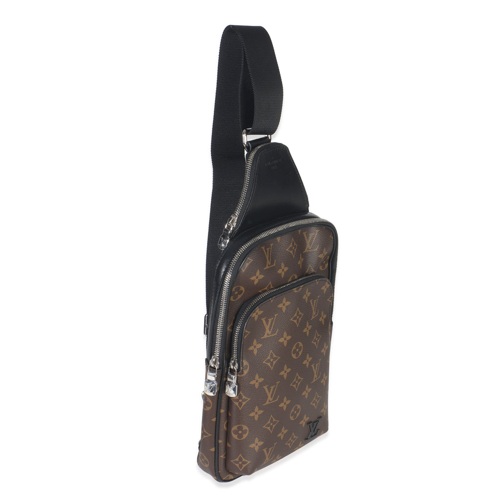Louis Vuitton Monogram Macassar Canvas Avenue Slingbag