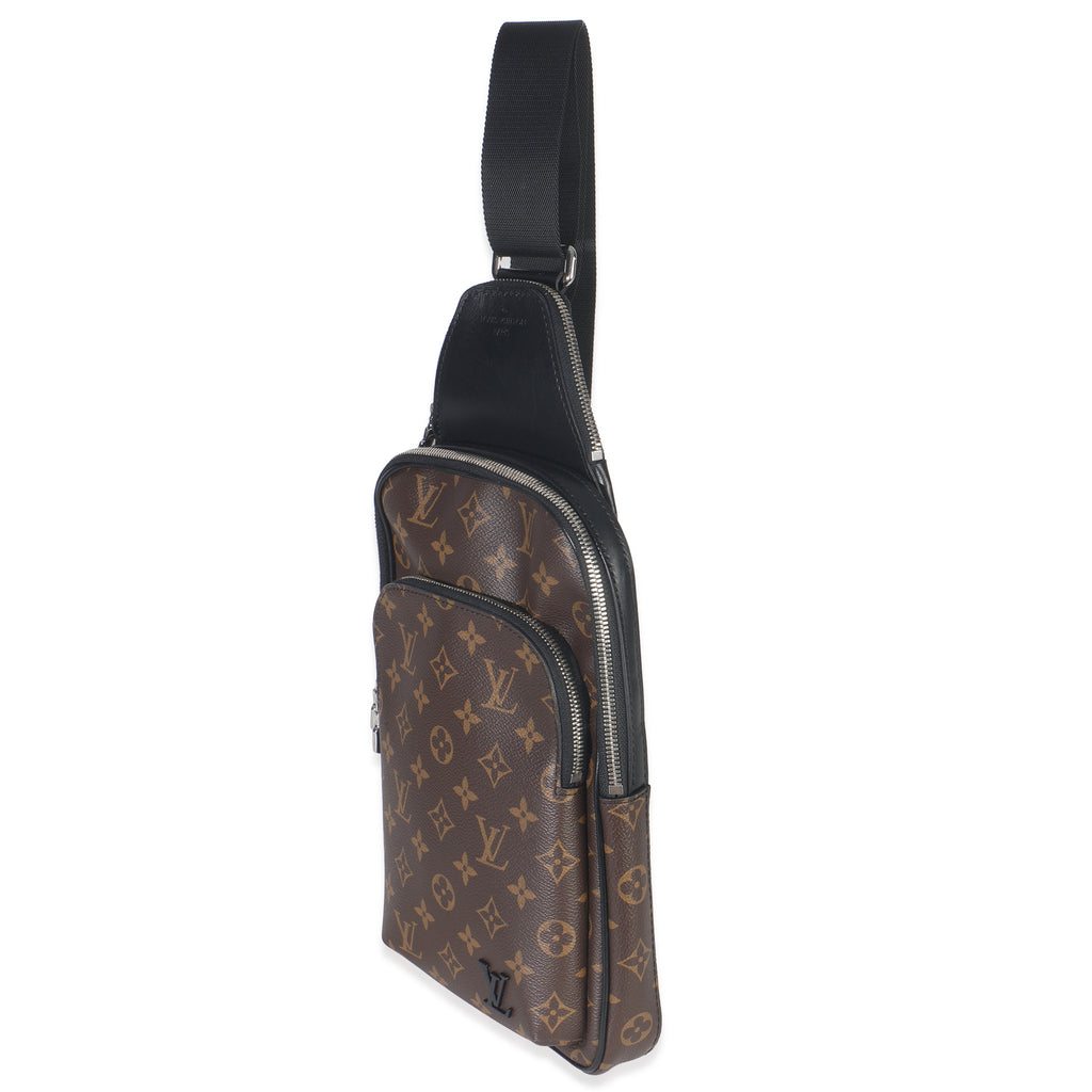 Louis Vuitton Monogram Macassar Canvas Avenue Slingbag