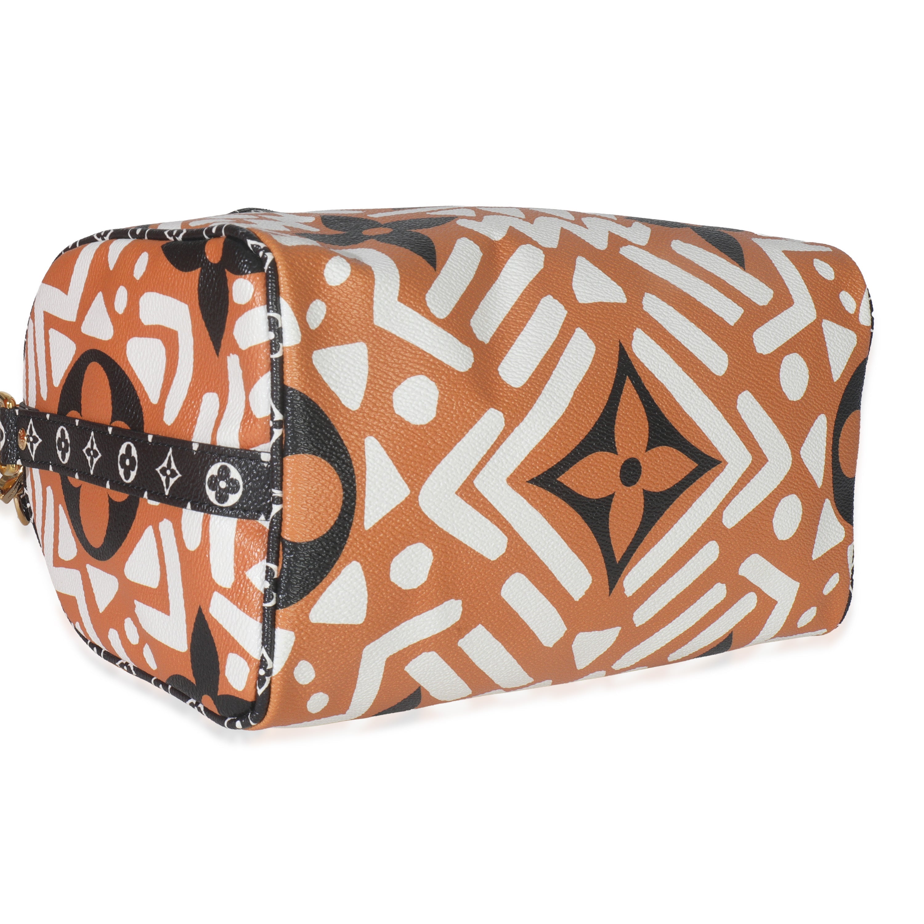 Louis Vuitton Creme Caramel Monogram Canvas Crafty Speedy Bandouliere 25