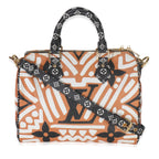 Louis Vuitton Creme Caramel Monogram Canvas Crafty Speedy Bandouliere 25