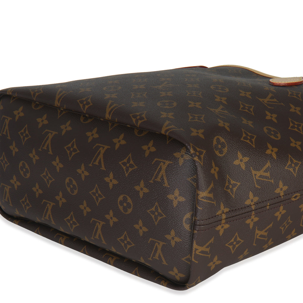 Louis Vuitton Jaune Safran Monogram Canvas Neverfull Bandouliere Inside Out MM