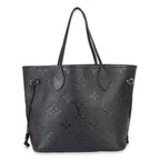 Louis Vuitton Black Giant Monogram Empreinte Neverfull MM